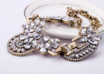 Moda, modni dodatki letnik royal elegantna ženska ogrlica brezplačna dostava