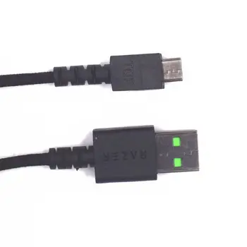 Trajen Najlon, Pleteni USB Kabel Miške Linija za Razer Mamba Brezžično Miško QX2B