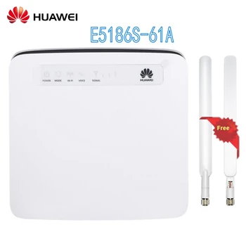 Odklenjena Huawei E5186 E5186s-61a z Anteno 4G LTE CAT6 300Mbps CPE Brezžični Usmerjevalnik Prehod dostopne točke PK B593,B310,E5172 b315