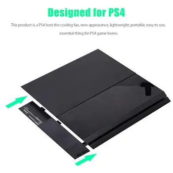 Za PS4 Zunanji Hladilni Ventilator 5 Fan Turbo Nadzor Temperature Hladilnika z USB Kabel za Sony PS Playstation 4 4 Konzole Opremo