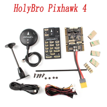 HolyBro Pixhawk 4 Pixhawk4 Pilot Letalske Krmilnik & M8N GPS Modul Combo za RC Brnenje