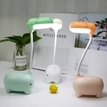 Nove Lepe Risanke Moda Jelena Nočno Spanje Light Table LED Lučka za Igrače za Otroke, Študente Desk Dormitorij