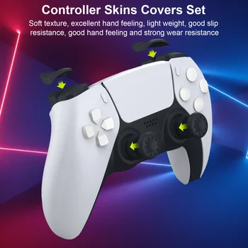 PS5 nazobčenje Skp Non-slip Rocker Skp Gumb Skp Lahek Mehko Zaščitnik Pokrov za Ročaj silikona za PS5 igra krmilniki