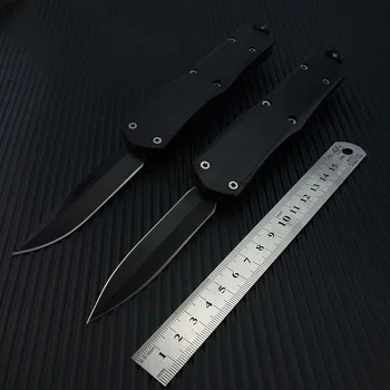 Taktično Nož Lovski Nož za Kampiranje,Žep Fiksno Rezilo noži,American Native Zbirka Noži,Črna