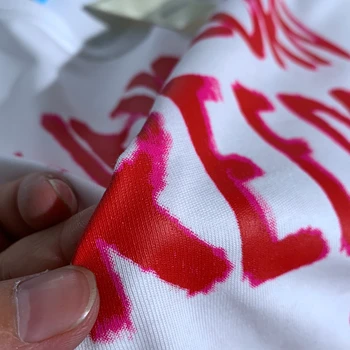 Vetements Samorog Svobode T-shirt 2020 Nov Moški Ženske Rdeča Logotip Tiskanja Vetements Tee Nazaj Vezenje Pismo VTM T-majice Znotraj Oznake