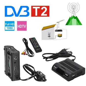 TV Tuner DVB T2 HECV 265 Full HD Digitalni TV-Sprejemnik H265 TDT TV Sprejemnik DVB-T2 Set-top Box sporazum o PROSTI trgovini DVB-T Odkodirnik Youtube IPTV M3u