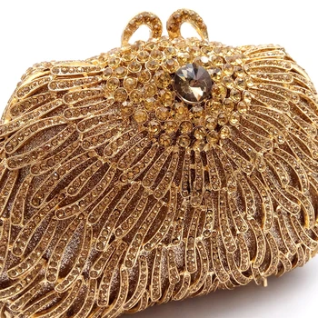 Elegantno diamanti sklopka nosorogovo torbice ženske kristalno sklopke poročne svate denarnice, torbice majhno sklopka