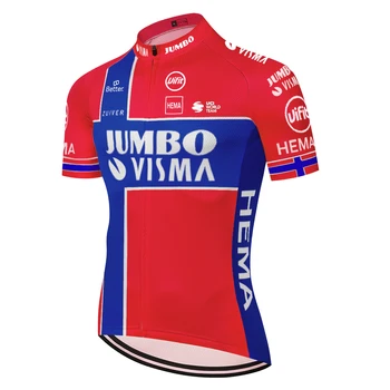 2021 Ekipa JUMBO VISMA Kolesarjenje Kombinezoni, kratke Hlače Gorsko Kolo Dihanje 20 D Gel Oblazinjeni cullote ciclismo hombre Kolesarske hlače
