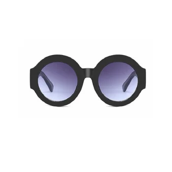 Okrogla sončna Očala prevelik odtenki luksuzne blagovne znamke design ženska sončna očala ombre optyl rdeča zelena očala za sonce ženski moški oculos