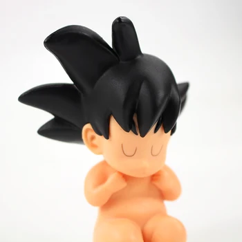 8 cm Anime Baby Otrok Spi Mini Lutka PVC Akcijska Figura, Risanka Zbirateljske Model Igrača