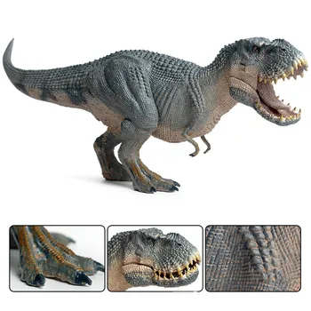 KingKong Tyrannosaurus Rex Model Zbirko Ročno izdelana Slika Plastičnimi Okraski Otroke, Igrače, Jurassic Park, darilo Lepe Živali