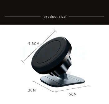 Magnetna Avto Nosilec za Telefon, 360-Stopinjski GPS Univerzalni Mobilni Telefon Mount Magnet Zraka Vent Avto Nosilec Za iPhone X 7 8 Samsung Xiaomi