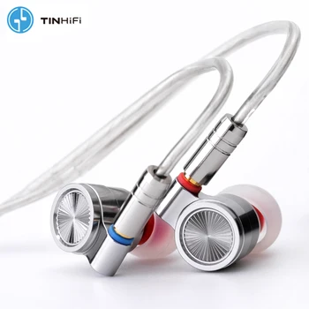 TIN HIFI T4 10 mm Ogljikovih Nanocevi CNT Dinamičnega Voznika V Uho Slušalke IEM Bass DJ Šport Kovinski Slušalke MMCX Kabel TINHIFI T3 T2