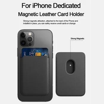 Pregledna Magnetni Primeru & Vrečko Za IPhone 12 Max Pro Mini Magsafing Za IPhone 11 IPhone12 Pro 12pro Max Magnet za Kartico sim
