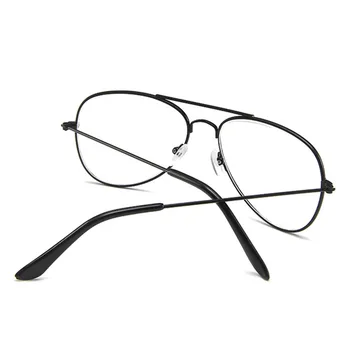 RBRARE Kratkovidnost Očala Ženske Prevelikih Očal Okvir Kovinski Krog Očal Okvir Retro Računalniške Očala, Očala na Recept