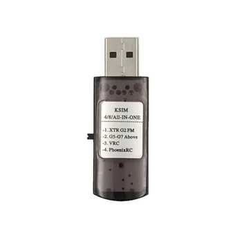 10pcs/paket Vroče prodati 22in1 RC USB Simulator Letenja Kabli podporo G7 / G5 G6.5 G5 PH5.0 Flysky FS-I6 FS-TH9X FS-T6 FS-CT6B