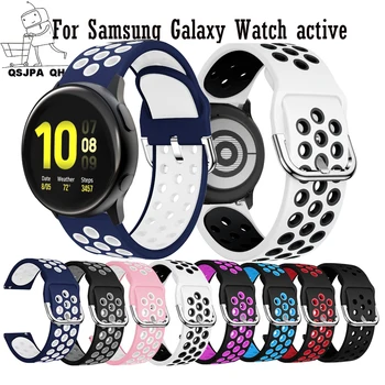 Za Samsung Galaxy watch aktivno 1active 2 40 mm 44 prestavi S3 Frontier/huawei watch gt 2e/amazfit bip/gts trak 20/22 mm watch Band