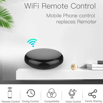 Smart Wireless WiFi-IR Daljinski upravljalnik Tuya/Smart Življenje WiFi Ir Daljinski upravljalnik klimatska Naprava TV Z Alexa Google