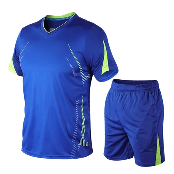 Moški tekaški šport kratka sleeved oblačila fitnes, košarka, tenis, nogomet, fitnes oblačila 2 kosov športne bo ustrezala fitnes