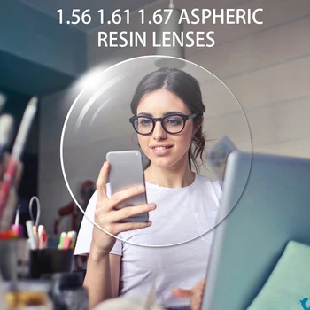 1.56 1.61 1.67 Asferični Smolo Leče Meri Recept Očala Za Kratkovidnost Daljnovidnost Presbyopia Objektiv