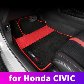 Avto preproge, posebno preproge avtomobilske preproge avtomobilski predpražniki notranje spremembe pribor za Honda Civic 10. 2016 2017 2018 2019 2020