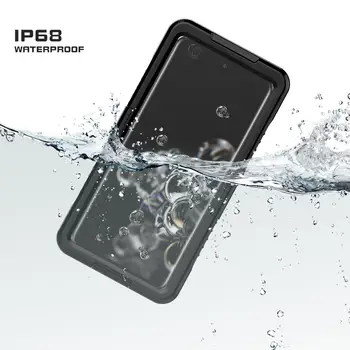 IP68 Vodotesen Primeru Zaščite Shockproof Podvodni Za Samsung A02S M01 M01S M31S M01Core M51 S20FE S20FE5G S20PLUS Note20