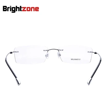 Do Leta 2020 Preseči Svetlobe Čistega Titana Okvir Non-Vijak Kratkovidnost Recept EyewearSpectacle Eye Glasses Moški Ženska Optični Okvir Oculos