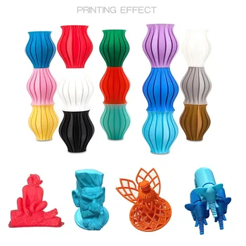 EasyThreed 3D Tiskalnika 1 KG 1.75 mm PLA Žarilno Materiali za Tiskanje Pisane 3D Tiskalnik Pribor Iztiskanje Pero Tiskanje Materiala