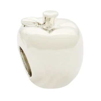 Potisnite čar Brezplačna dostava Božični Večer apple amulet čar kroglice fit zapestnico Pandora