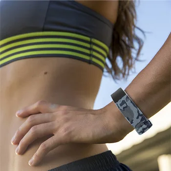 Watchband šport band Za Fitbit Polnjenje 2 Watch trak Mehki Silikonski Zamenjava Leopard prikrivanje Manšeta Za Fitbit Charge2