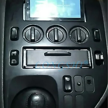 Univerzalno Za Toyota, Honda, Mitsubishi Radio Skladiščenje Pocket Car Audio CD Ena Din Namestitev na Armaturno Gori Trim Kit 1din Polje
