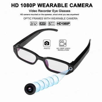 Novi HD 1080P Smart Mini Kamera Očala Inteligentna Kamera Vožnje Snemanje Očal na Prostem Športi Očala USB Video Kamero OTG
