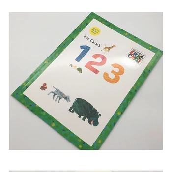 Eric Carle je 123 Otroci Kolorit Knjigo Otrok Knjig Baby angleški risanje zgodbe-knjige za otroke Izobraževanja igrače
