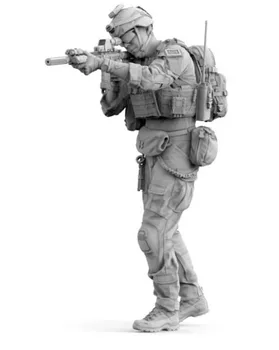 1/35 Lestvici ameriške Vojske Vojaki Sodobnih Vojaških Miniature Unpainted Smolo Model Kit Slika Brezplačna Dostava