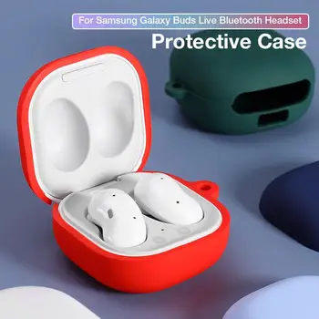 Vroče Prodaje Silikona Primeru Okvir Zaščitni Pokrov, Anti-scratch Protector for Samsung Galaxy Brsti Živo Bluetooth Slušalke Varstvo Nova