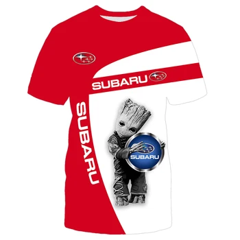 SUBARU-2020 Nova majica s kratkimi rokavi za človeka Poletje 3D tiskanih moška T-shirt priložnostne kratkimi rokavi moški T-shirt moda hip-hop vrhovi&tees