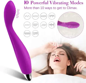 Zmogljiv AV Vibrator Čarobno Vagina Palico Klitoris Stimulator Vibratorji Sex Igrače za Ženske G Spot za Masturbator USB Dildo
