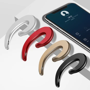 DISOUR Brezžične Bluetooth Slušalke Ear Kavljem Šport Slušalke Za iPhone Xiaomi Stereo zvok Glasbe Z Mikrofonom Fone de ouvido