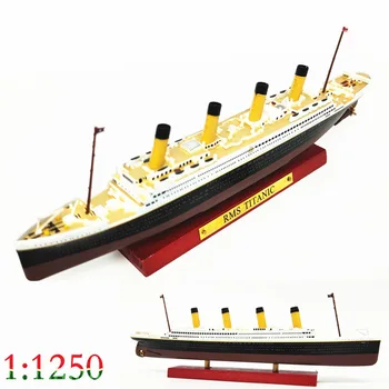 1:1250 Titanik Luksuzni pošta Zlitine potniške ladje model Končal okraski v kolorit