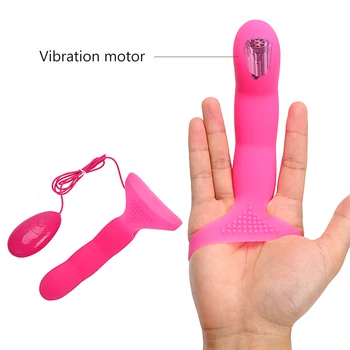 OLO 7 Hitrosti Klitoris Stimulator Spolnih Izdelkov Sex Igrače za Ženske Prst Vibrator za G-spot Trak Na Žensko Samozadovoljevanje