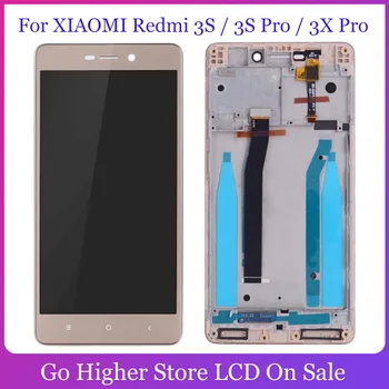 Za XIAOMI Redmi 3S / Redmi 3X Pro / Redmi 3S Pro LCD-Zaslon, Zaslon na Dotik, Plošča Skupščine Telefon Zamenjava Zaslona