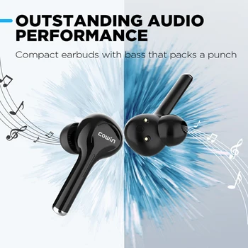 Cowin KY03 TWS Brezžične slušalke Bluetooth Slušalke 5.0 Čepkov šport vodotesne slušalke s Polnjenjem Primeru Črpanje Bas