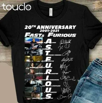 Fast & Furious 20. Obletnico 2001-2021 Majica s kratkimi rokavi
