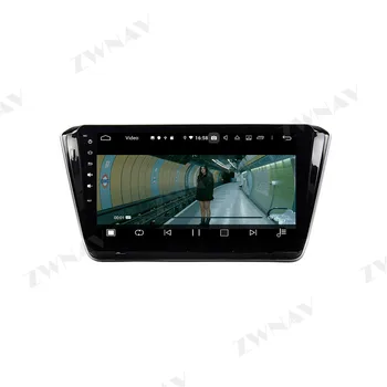 Android10 Avto GPS Navigacija Št DVD Player 8 Jedro Za Skoda Superb-2018 Auto Stereo glavna enota Multimedijski Predvajalnik, Radio, Predvajalnik