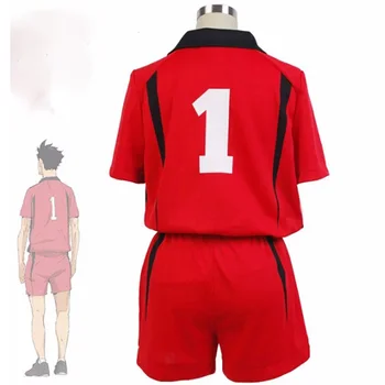 Nekoma Visoka Šola #1 #5 Kenma Kozume Kuroo Haikyuu Tetsuro Cosplay Kostum Haikiyu Volley Ball Ekipa Jersey Šport Enotna