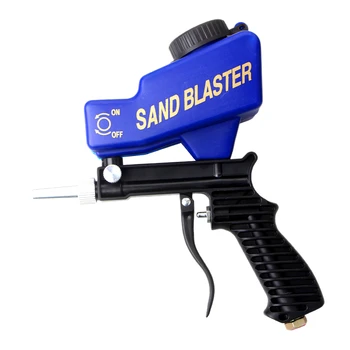 Ročni Pnevmatski Antikorozijski Sandblaster Za Anti-Barve Majhnih Varstvo Pesek Prenosni Težo Pištolo Peskanje Mini Zraka Orodja