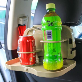 Zložljivi avto pijačo, nosilec za avto hrane skodelico imetnika avto zadnjem sedežu jedilno mizo pladenj univerzalni avto škatla za shranjevanje
