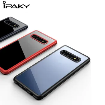 IPAKY Za Samsung Galaxy Note 9 8 10 pro Primeru Akril Prozorno Ohišje za Samsung galaxy S10 S20 S8 S9 Plus S10E S20Ultra Pokrov