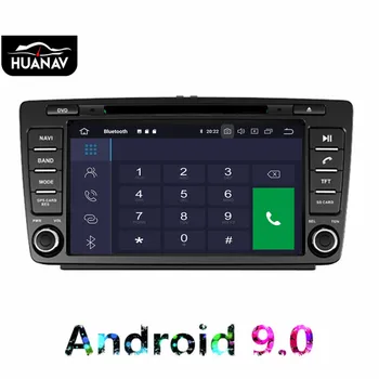 Android 9.0 GPS Navigacija Avto DVD Predvajalnik, vodja enote Za Skoda Octavia 2008-avtoradio, predvajalnik, Stereo multimedijske diktafon Samodejno