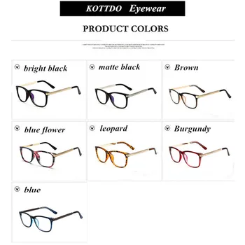 Moda Za Ženske Retro Vintage Očala Okvir Kovinski Moških Kvadratnih Jasno Očal Okvir Računalnik Optični Jasno Očala Oculos